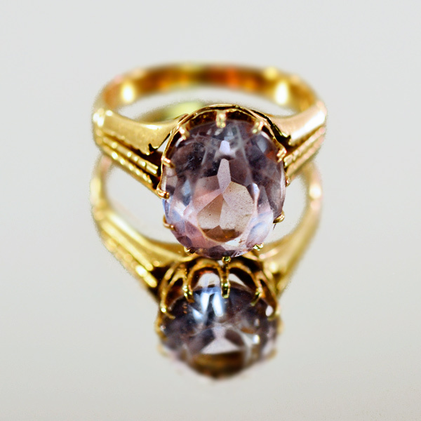 14k Gold and Giant Amethyst Ring 14k Gold and Giant Amethyst Ring
