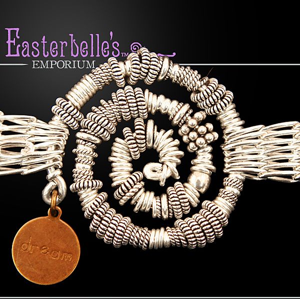 Spectacular OOAK Susan Davison Sterling Silver "Dream" Bracelet Spectacular OOAK Susan Davison Sterling Silver "Dream" Bracelet