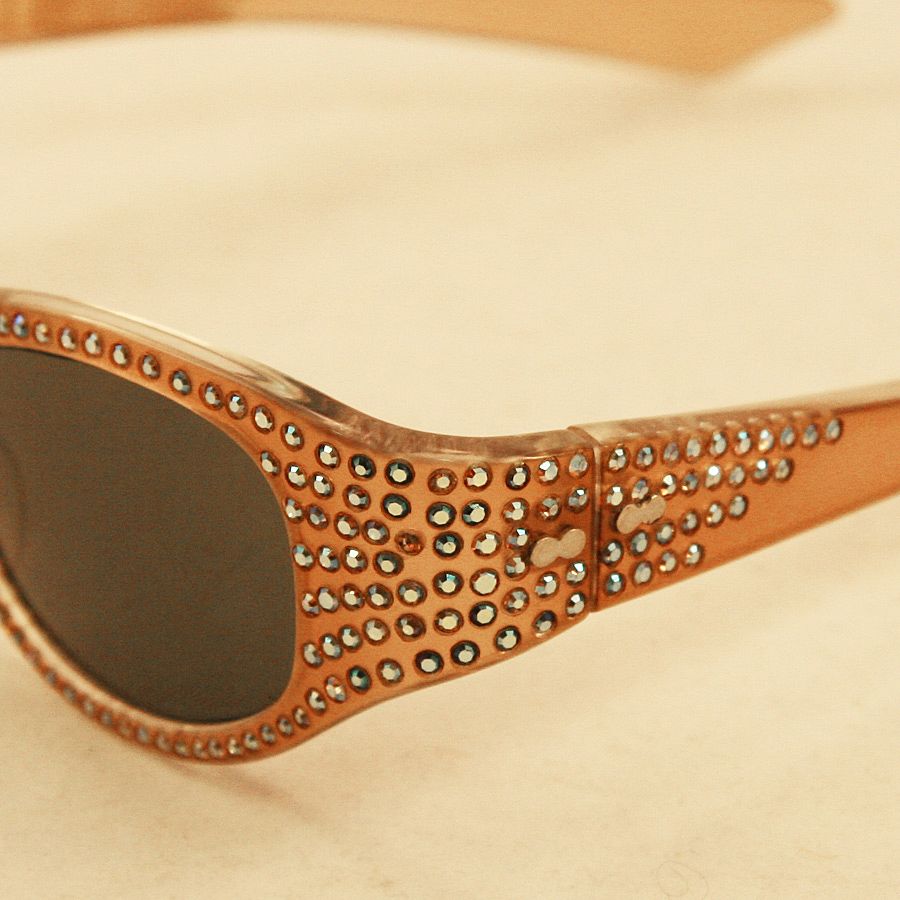 Rhinestone Heavily Embellished "May USA" ca 60's Sunglasses - Beauties! Rhinestone Heavily Embellished "May USA" ca 60's Sunglasses - Beauties!