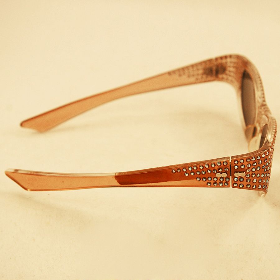 Rhinestone Heavily Embellished "May USA" ca 60's Sunglasses - Beauties! Rhinestone Heavily Embellished "May USA" ca 60's Sunglasses - Beauties!