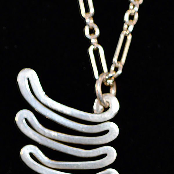 OOAK Davison Sterling Wing Necklace OOAK Davison Sterling Wing Necklace