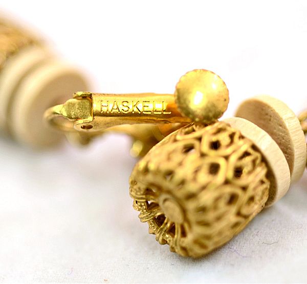 Miriam Haskell Filigree "Basket" Earrings Miriam Haskell Filigree "Basket" Earrings