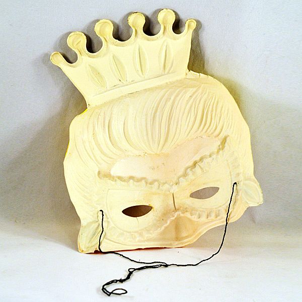 Vintage Princess Halloween Mask by Ben Cooper Vintage Princess Halloween Mask by Ben Cooper