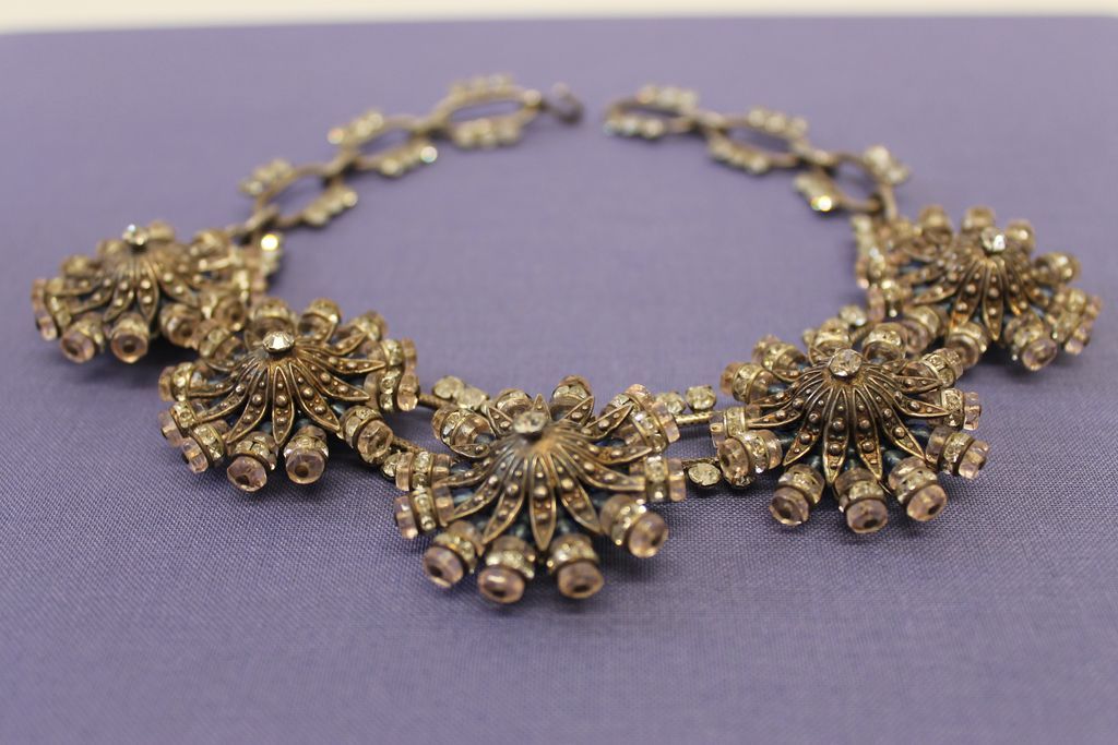 Late 19th Early 20th Century French Costume Necklace Late 19th Early 20th Century French Costume Necklace