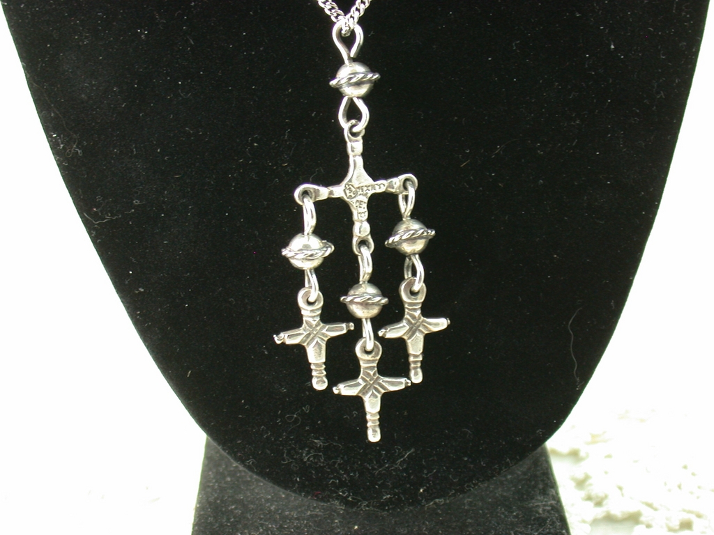 Taxco Mexico Sterling Chandelier Pendant Taxco Mexico Sterling Chandelier Pendant