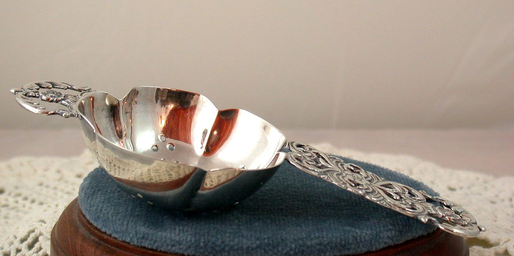 Sterling Tea Strainer from Peru Sterling Tea Strainer from Peru