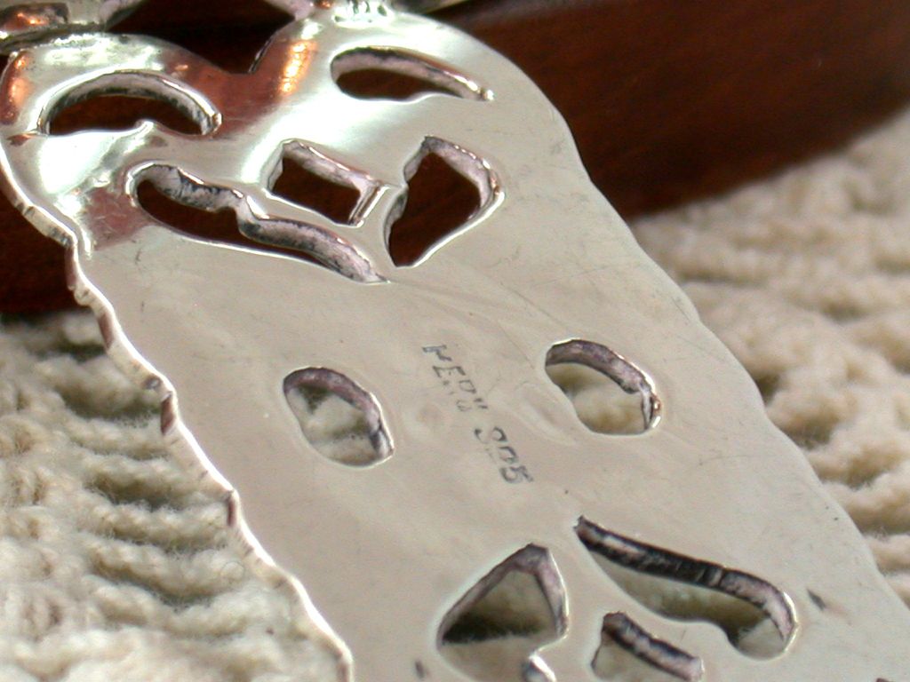 Sterling Tea Strainer from Peru Sterling Tea Strainer from Peru