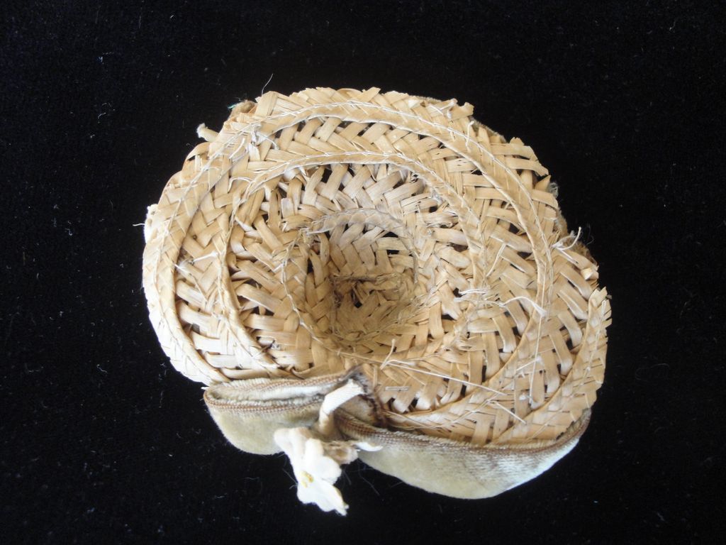 Elegant Antique Doll Bonnet Elegant Antique Doll Bonnet