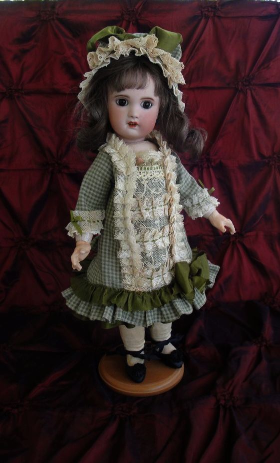 Fabulous Doll Costume-Olive Check Cotton Fabulous Doll Costume-Olive Check Cotton