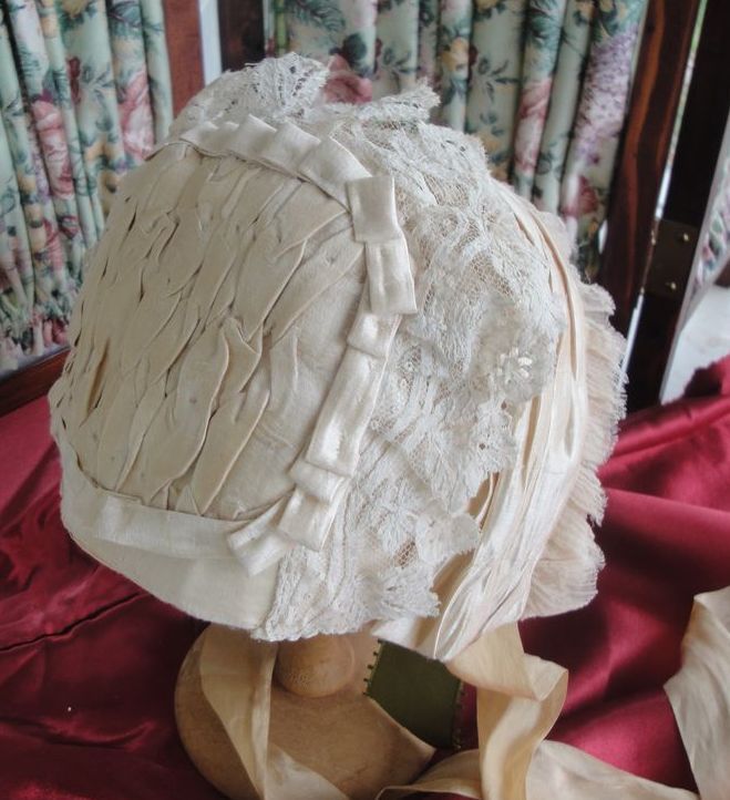 Divine French Silk Doll Bonnet-Creamy Confection Divine French Silk Doll Bonnet-Creamy Confection