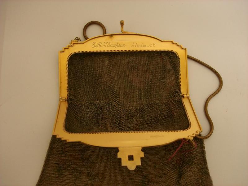 1920's whiting and davis mesh bags