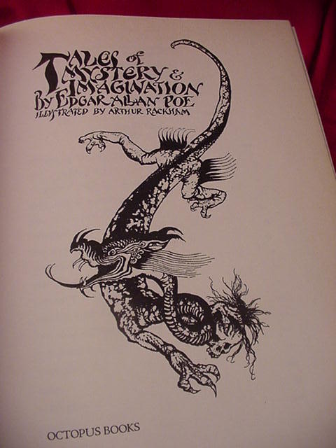 Facsimile Edition 1986 of Poe's Tales of Mystery and Imagination, Illustrated by Arthur Rackham Facsimile Edition 1986 of Poe's Tales of Mystery and Imagination, Illustrated by Arthur Rackham