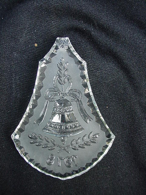 Waterford Crystal 1978 Christmas Bell Ornament Waterford Crystal 1978 Christmas Bell Ornament