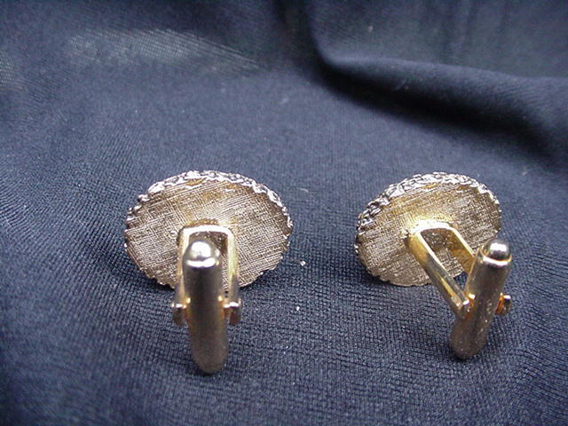 Dante Incolay Vintage Cuff Links, Caesar's Head Dante Incolay Vintage Cuff Links, Caesar's Head