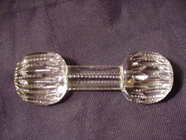 American Brilliant Period Cut Crystal Knife Rest American Brilliant Period Cut Crystal Knife Rest
