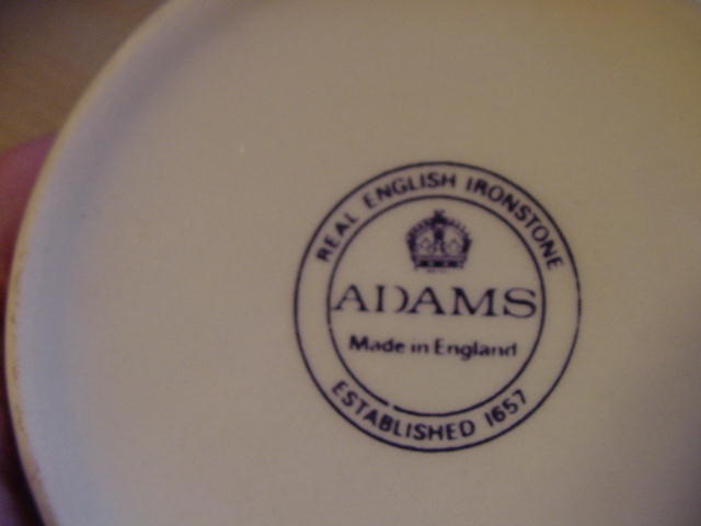 Adams Ironstone Coffee Mug, 25th Anniversary of Coronation of Elizabeth II Adams Ironstone Coffee Mug, 25th Anniversary of Coronation of Elizabeth II