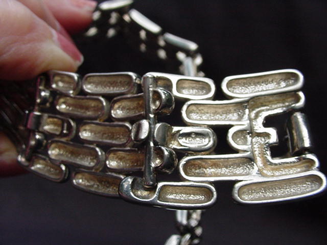 Givenchy Vintage Silverplated Runway Collar Necklace, Givenchy Vintage Silverplated Runway Collar Necklace,