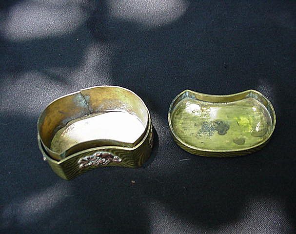 Japanese Mixed Metal Box, Copper & Brass Japanese Mixed Metal Box, Copper & Brass