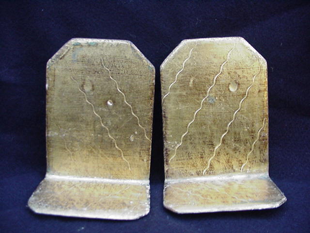 Pair of Florentine Bookends, Made in Italy Pair of Florentine Bookends, Made in Italy