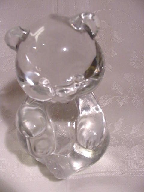 Glass Teddy Bear