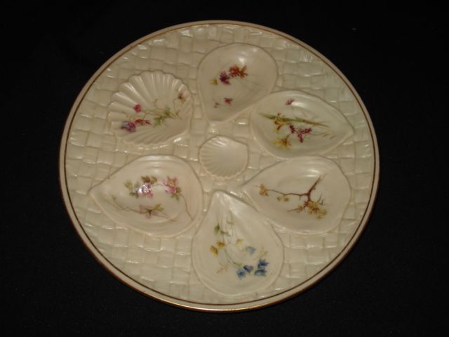 Rare early royal worcester oyster plate Rare early royal worcester oyster plate