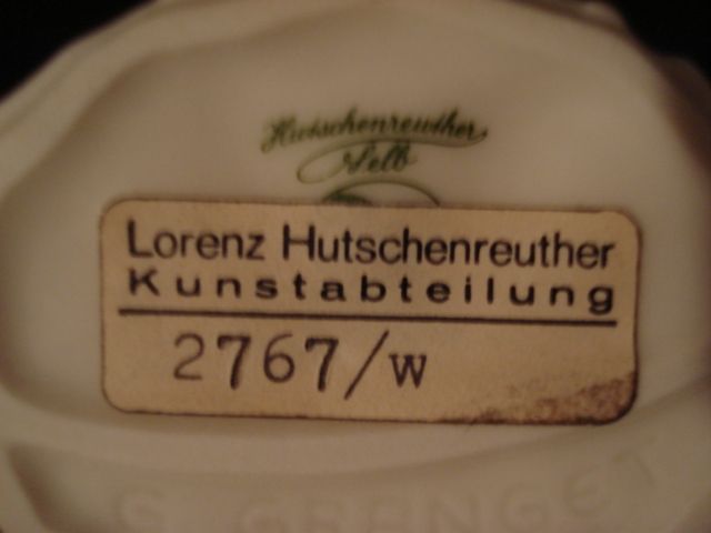 Hutschenreuther 7 1/4" fishing boy figure Hutschenreuther 7 1/4" fishing boy figure