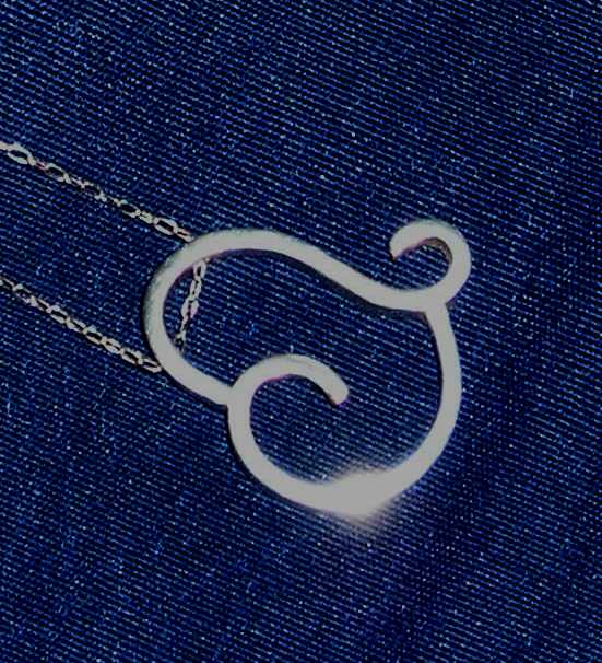Sterling Silver Floating Heart - Necklace Sterling Silver Floating Heart - Necklace
