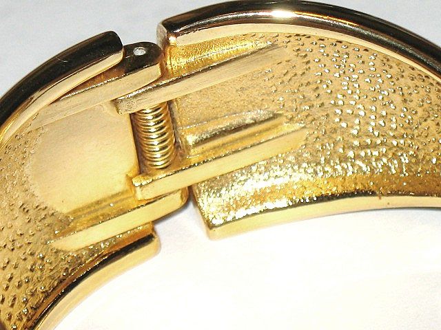 1970s Vintage Jewels By Park Lane Hinged Cuff Bangle Watch 1970s Vintage Jewels By Park Lane Hinged Cuff Bangle Watch