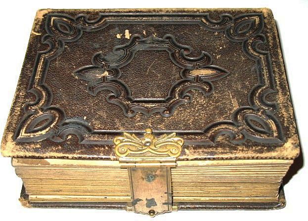 Victorian Era Pennsylvania Photo Album with Tin Types & CDVs Victorian Era Pennsylvania Photo Album with Tin Types & CDVs
