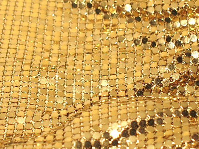 1950s Vintage Whiting & Davis Mesh Metal Purse with Rhinestone Clasp 1950s Vintage Whiting & Davis Mesh Metal Purse with Rhinestone Clasp
