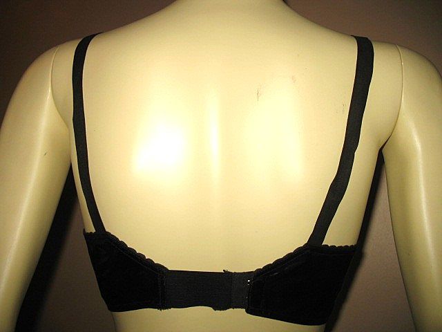 1950s Exquisite Form Brassiere Black Bullet or Torpedo Bra 34B 1950s Exquisite Form Brassiere Black Bullet or Torpedo Bra 34B