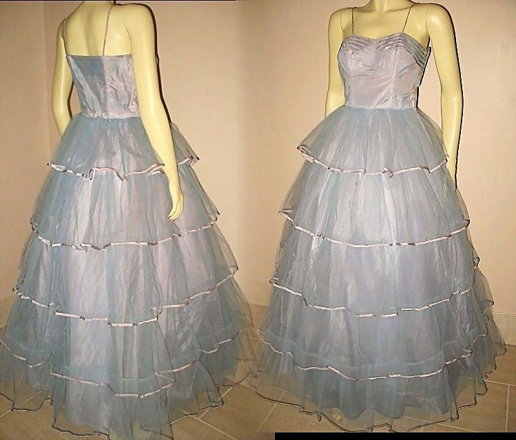 Vintage+tulle+dresses