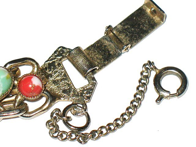 1960s Vintage Jewelry Bracelet Multi-Stone 1960s Vintage Jewelry Bracelet Multi-Stone