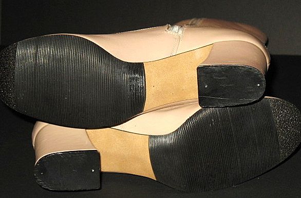 Vintage Go-Go Boots Knee High Buff Leather Alpine Label Size 5 1/2 Vintage Go-Go Boots Knee High Buff Leather Alpine Label Size 5 1/2