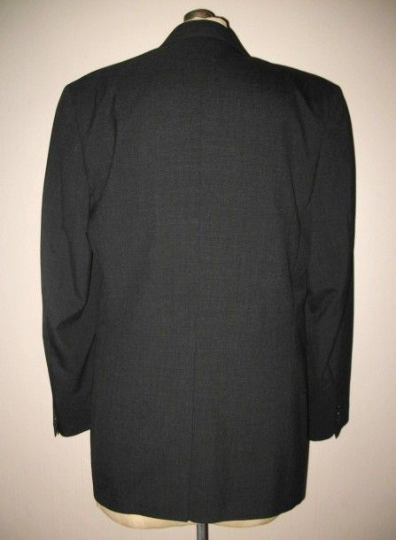 Vintage Men's Jacket or Blazer Brooks Brothers Dark Grey Wool Blend Size 40 Long Vintage Men's Jacket or Blazer Brooks Brothers Dark Grey Wool Blend Size 40 Long