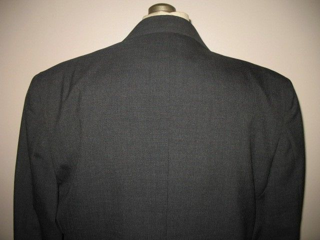 Vintage Men's Jacket or Blazer Brooks Brothers Dark Grey Wool Blend Size 40 Long Vintage Men's Jacket or Blazer Brooks Brothers Dark Grey Wool Blend Size 40 Long
