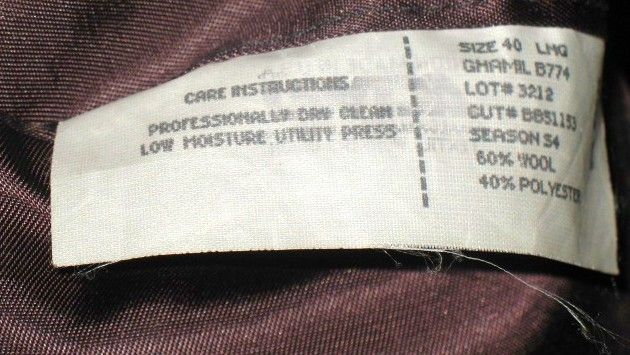 Vintage Men's Jacket or Blazer Brooks Brothers Dark Grey Wool Blend Size 40 Long Vintage Men's Jacket or Blazer Brooks Brothers Dark Grey Wool Blend Size 40 Long