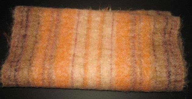 1970s Vintage Glentana Mohair Fringed Scarf Orange & Yellow 1970s Vintage Glentana Mohair Fringed Scarf Orange & Yellow