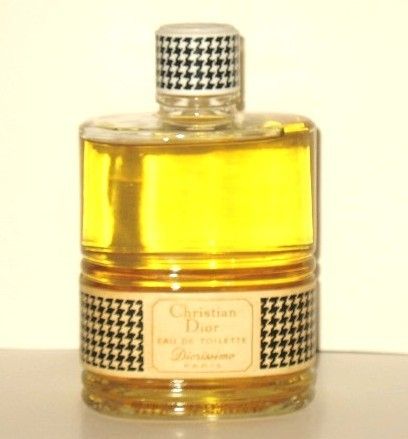 Vintage Christian Dior Diorissimo Eau de Toilette Large Factice Glass Bottle Vintage Christian Dior Diorissimo Eau de Toilette Large Factice Glass Bottle