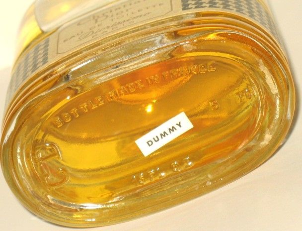 Vintage Christian Dior Diorissimo Eau de Toilette Large Factice Glass Bottle Vintage Christian Dior Diorissimo Eau de Toilette Large Factice Glass Bottle