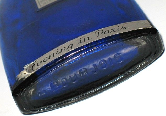 Vintage Evening in Paris Bath Powder Container & Eau de Cologne Bottle Vintage Evening in Paris Bath Powder Container & Eau de Cologne Bottle
