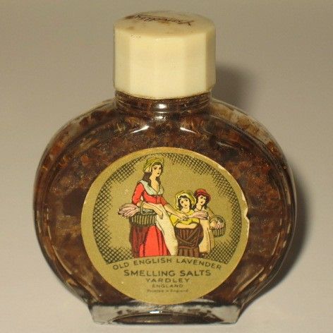 Vintage Yardley Lavender Talcum Powder & Smelling Salts Vintage Yardley Lavender Talcum Powder & Smelling Salts