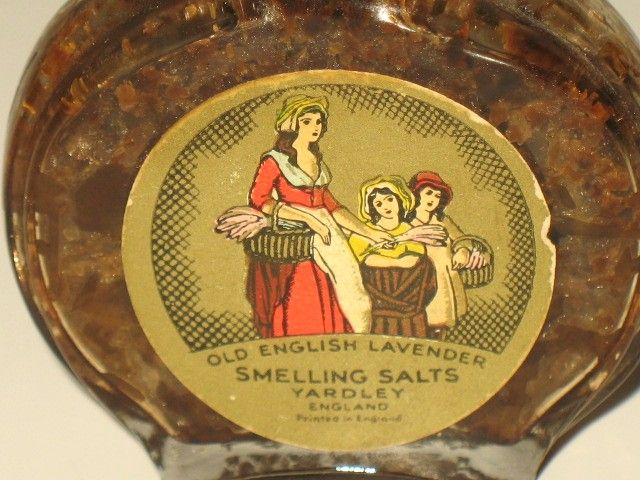 Vintage Yardley Lavender Talcum Powder & Smelling Salts Vintage Yardley Lavender Talcum Powder & Smelling Salts