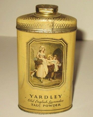 Vintage Yardley Lavender Talcum Powder & Smelling Salts Vintage Yardley Lavender Talcum Powder & Smelling Salts