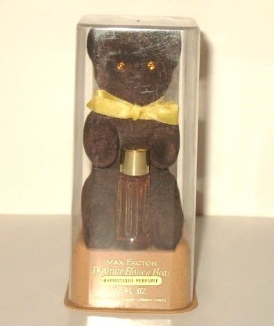 Vintage Max Factor Honey Bear with Hypnotique Perfume Vintage Max Factor Honey Bear with Hypnotique Perfume