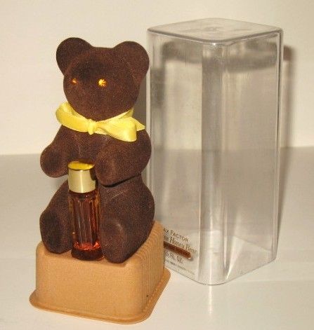 Vintage Max Factor Honey Bear with Hypnotique Perfume Vintage Max Factor Honey Bear with Hypnotique Perfume