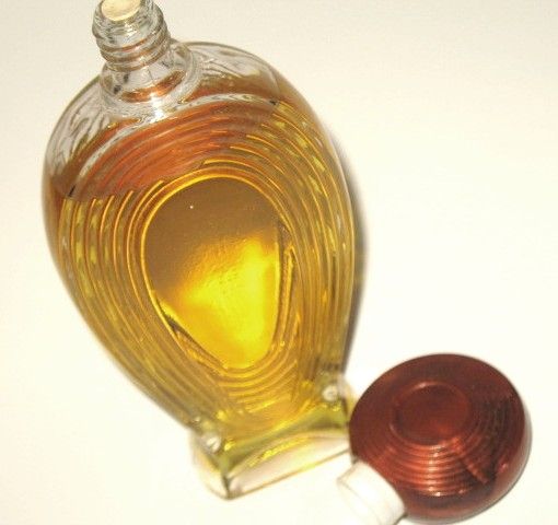 Vintage Vera Mandalay Perfume Large Tall Glass Bottle Vintage Vera Mandalay Perfume Large Tall Glass Bottle