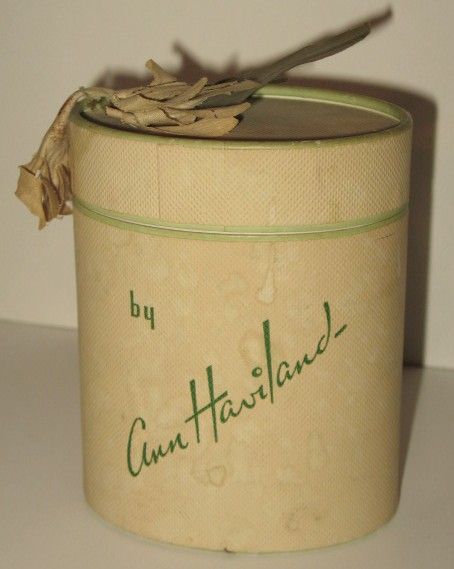 Vintage Ann Haviland Blue Hyacinth Talcum Powder Vintage Ann Haviland Blue Hyacinth Talcum Powder