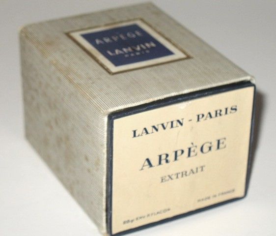 Vintage Lanvin Arpege Extrait in Original Box Vintage Lanvin Arpege Extrait in Original Box