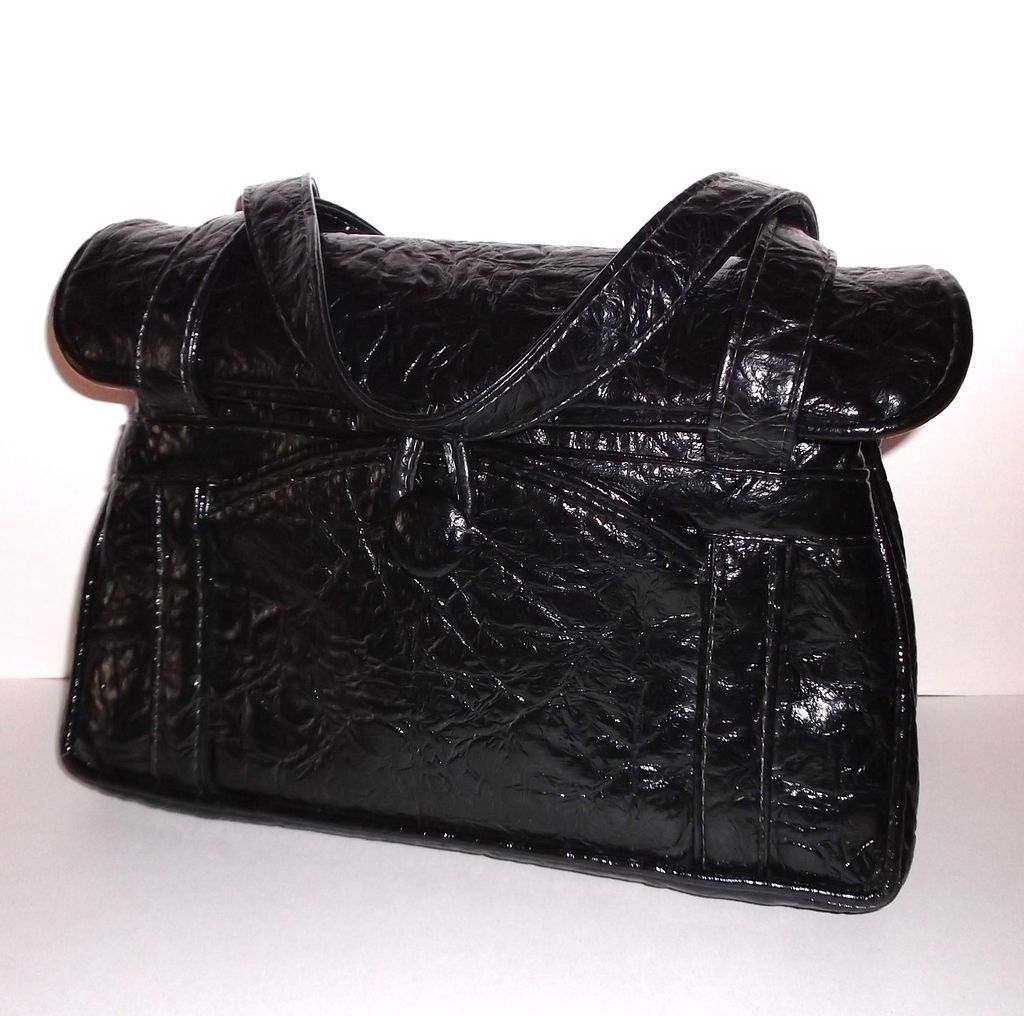 1960s Vintage Mod Style Black Handbag Langston's House of Purses 1960s Vintage Mod Style Black Handbag Langston's House of Purses